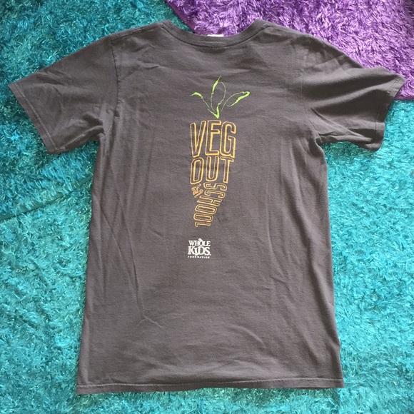 Anvil Other - WFM Veg Out at School dark grey t-shirt
